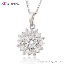 Mode Xuping Luxe Big CZ Pierre Rhodium Imitation Bijoux Pendentif 30210